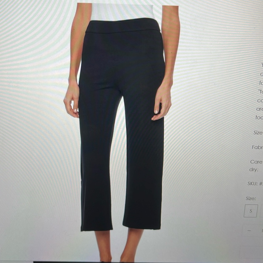 Lysse Wide Leg Crop Pant - 1X